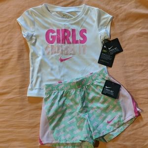 24m girls 2 PC dri fit athletic wear